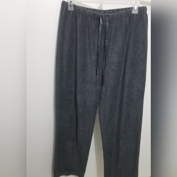 Tall (43") women's gray corduroy high rise pants, VGUC - Picture 5 of 5
